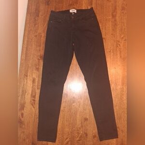 PAIGE Black Verdugo Ultra Skinny Jeans 27